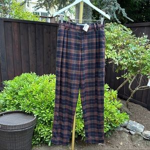 Christine Alcalay Plaid Pant